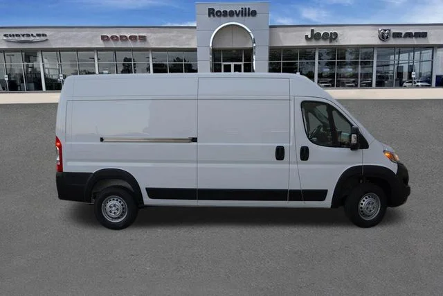 New 2026 Bright White Clear-Coat Exterior Paint RAM High Roof image 2
