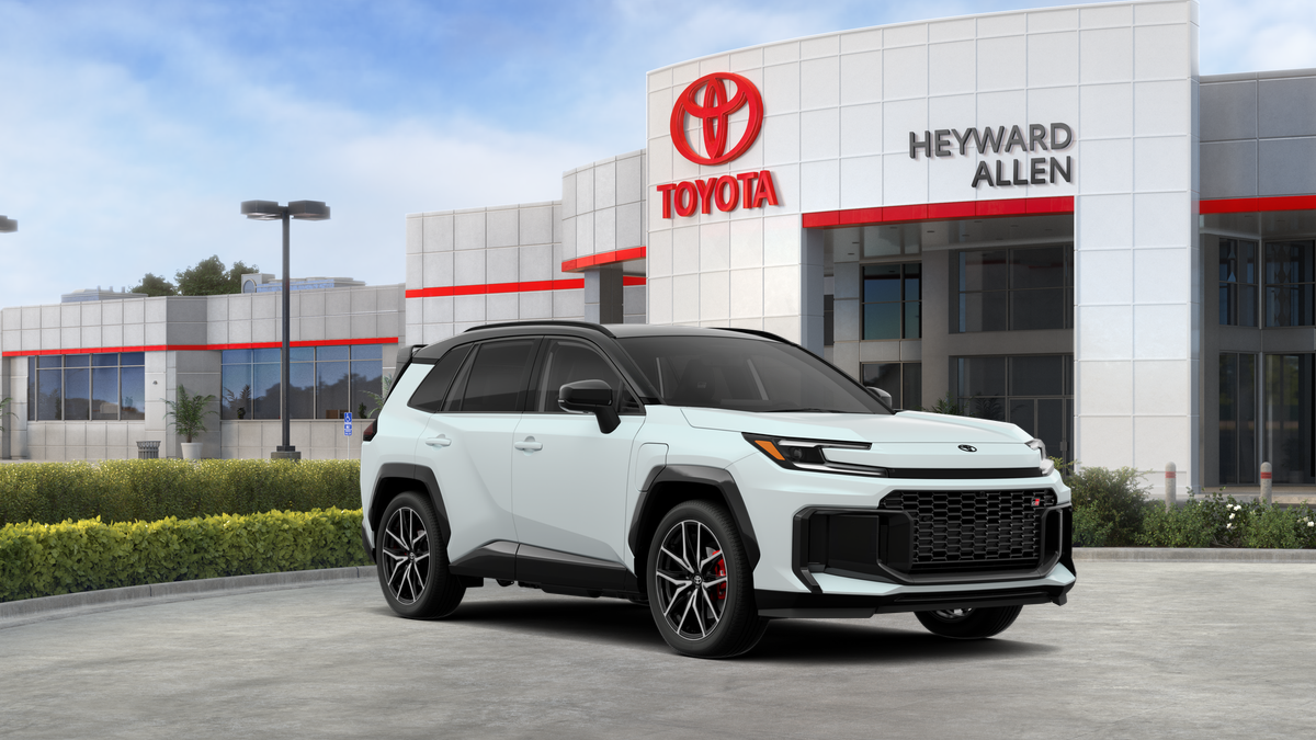 New 2026 Wind Chill Pearl with Midnight Black Metallic roof Toyota GR SPORT image 67