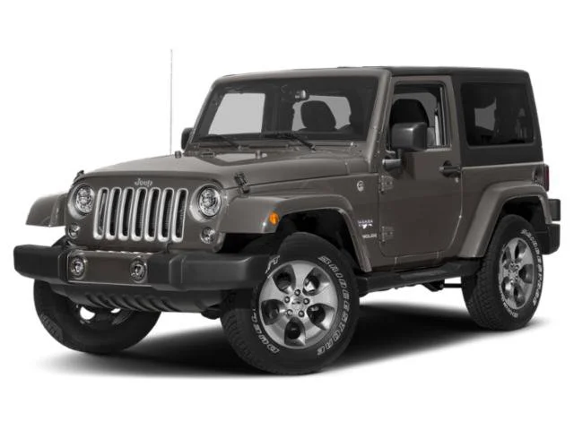 Used 2017 Granite Crystal Metallic Clearcoat Jeep Sahara image 1