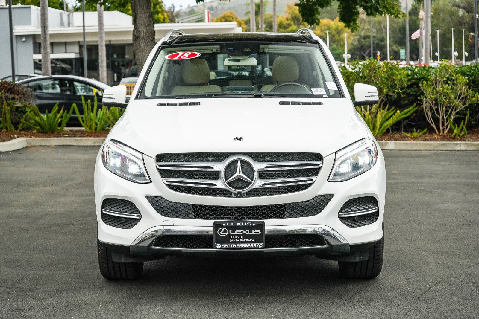 Used 2018 Mercedes-Benz GLE-Class GLE350 with VIN 4JGDA5HB3JB198835 for sale in Santa Barbara, CA