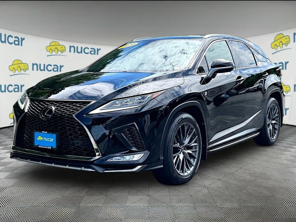Used 2020 Black Lexus RX 350 F SPORT Performance image 3