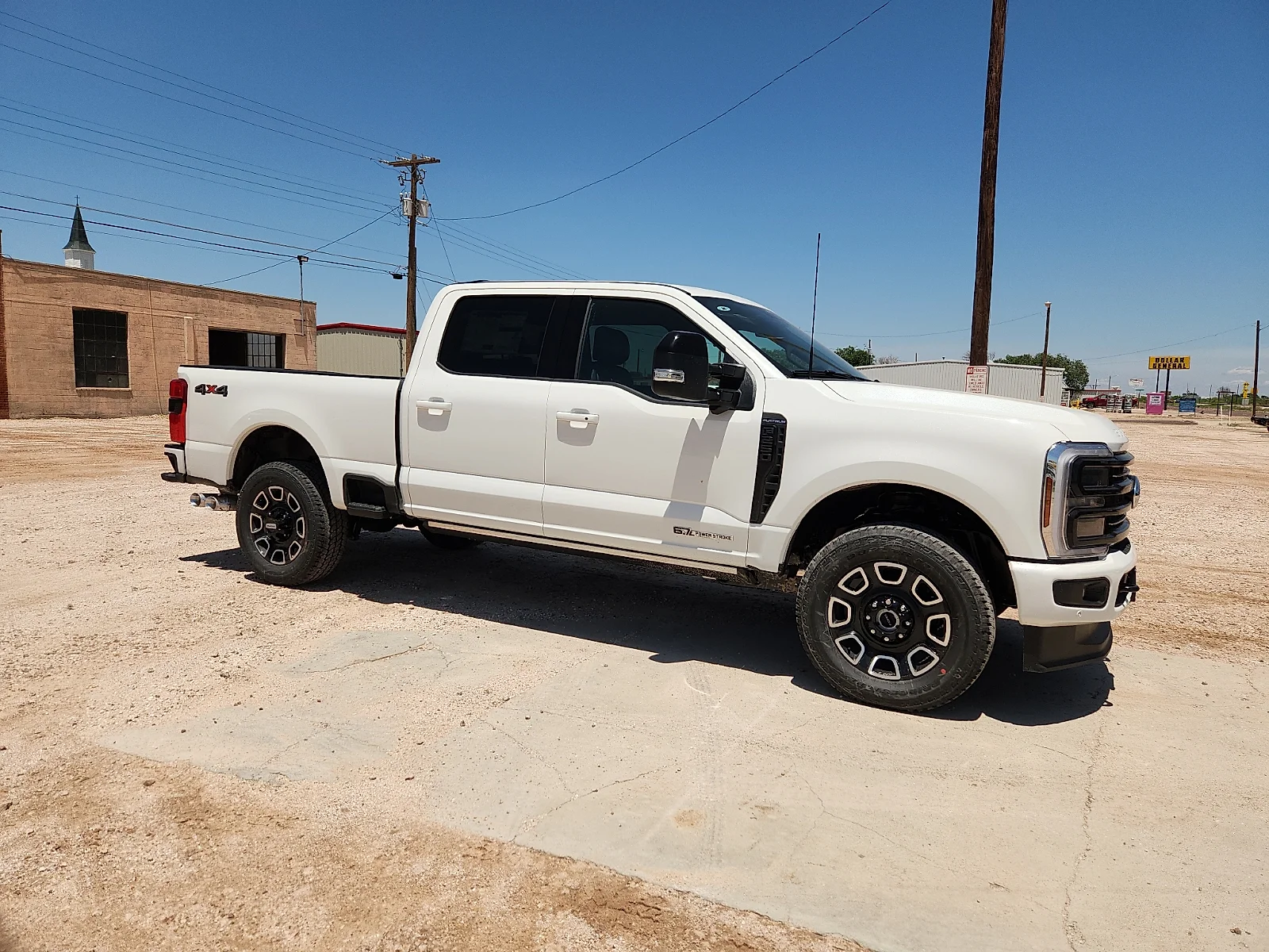 New 2026 Star White Metallic Tri-Coat Ford F-250® Platinum® image 8