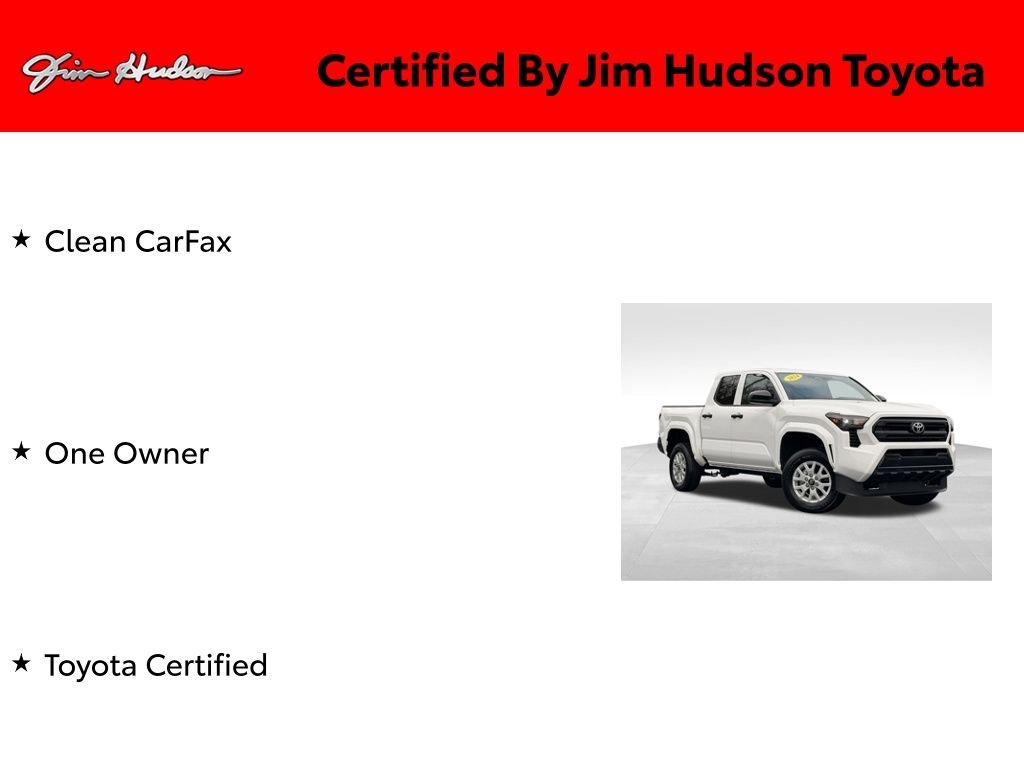 Certified Used 2024 White Toyota SR image 3