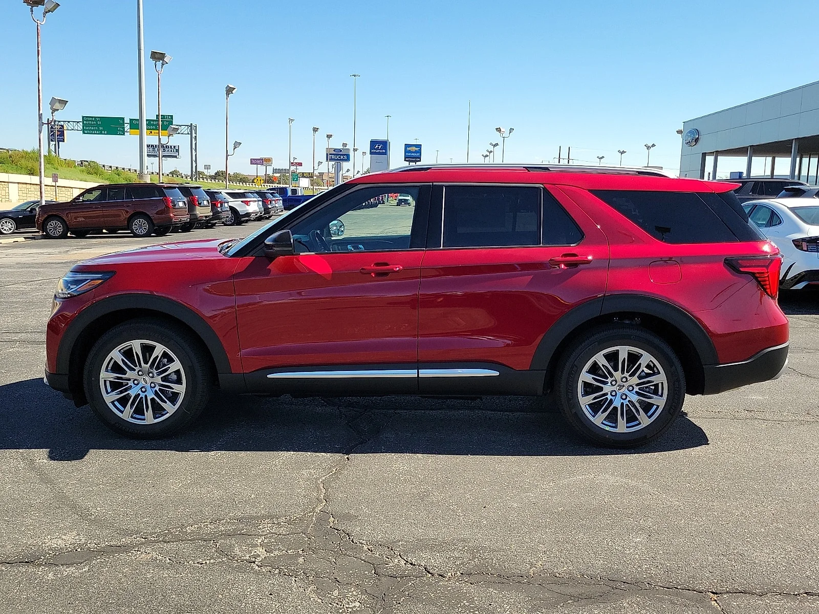 New 2027 Ruby Red Metallic Tinted Clearcoat Ford Platinum image 2