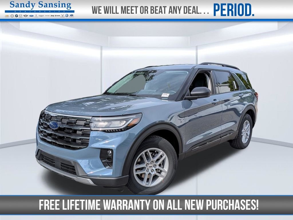 New 2026 Vapor Blue Metallic Ford Active image 1
