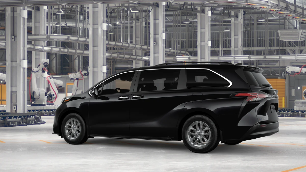 New 2026 Midnight Black Metallic Toyota XLE image 5