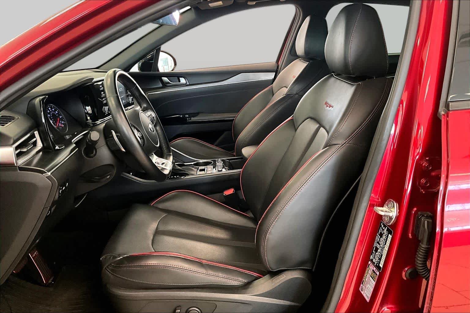 Used 2021 Passion Red Kia GT image 7