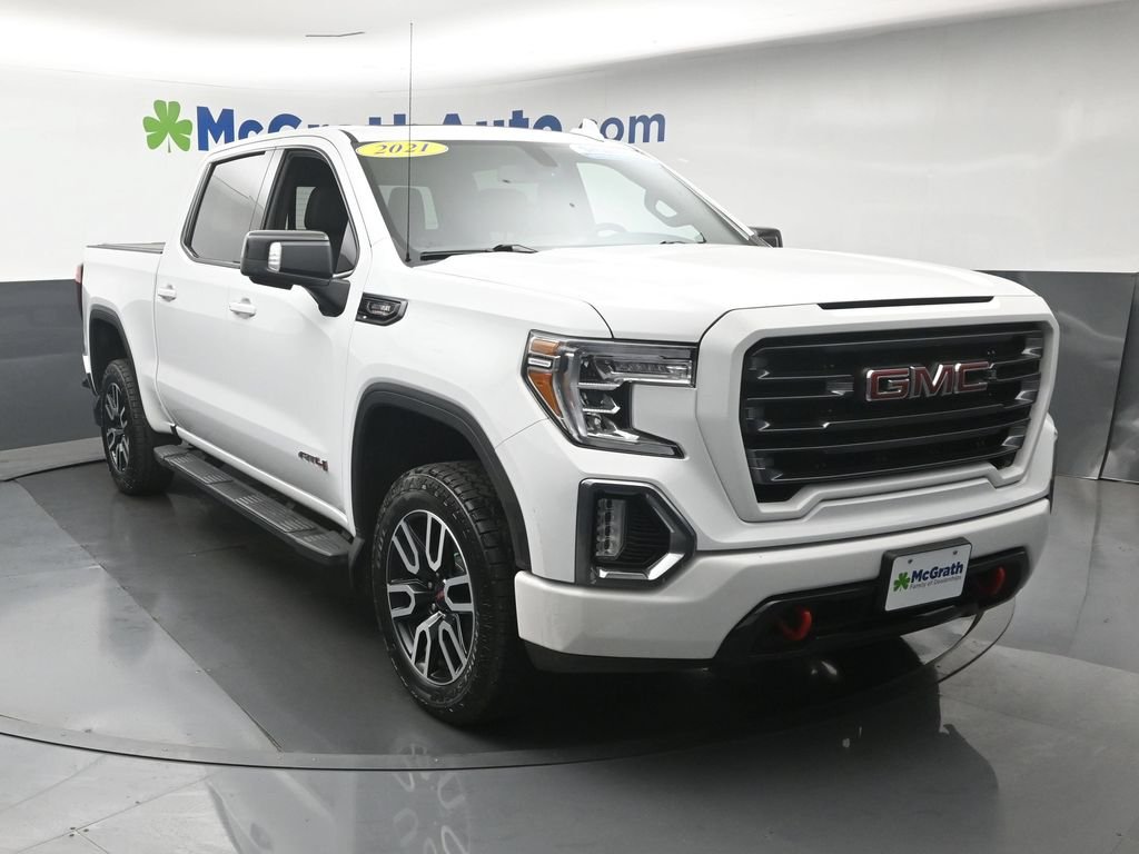 Used 2021 White GMC AT4 image 2
