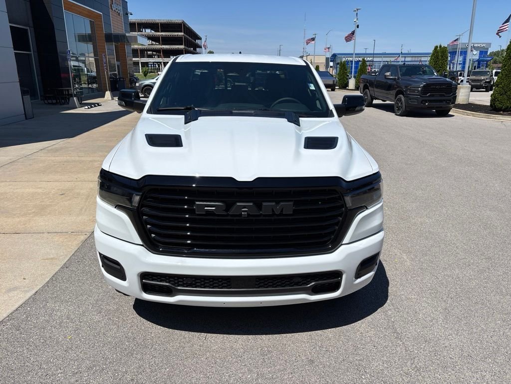 New 2026 Bright White Clear-Coat Exterior Paint RAM Laramie image 8