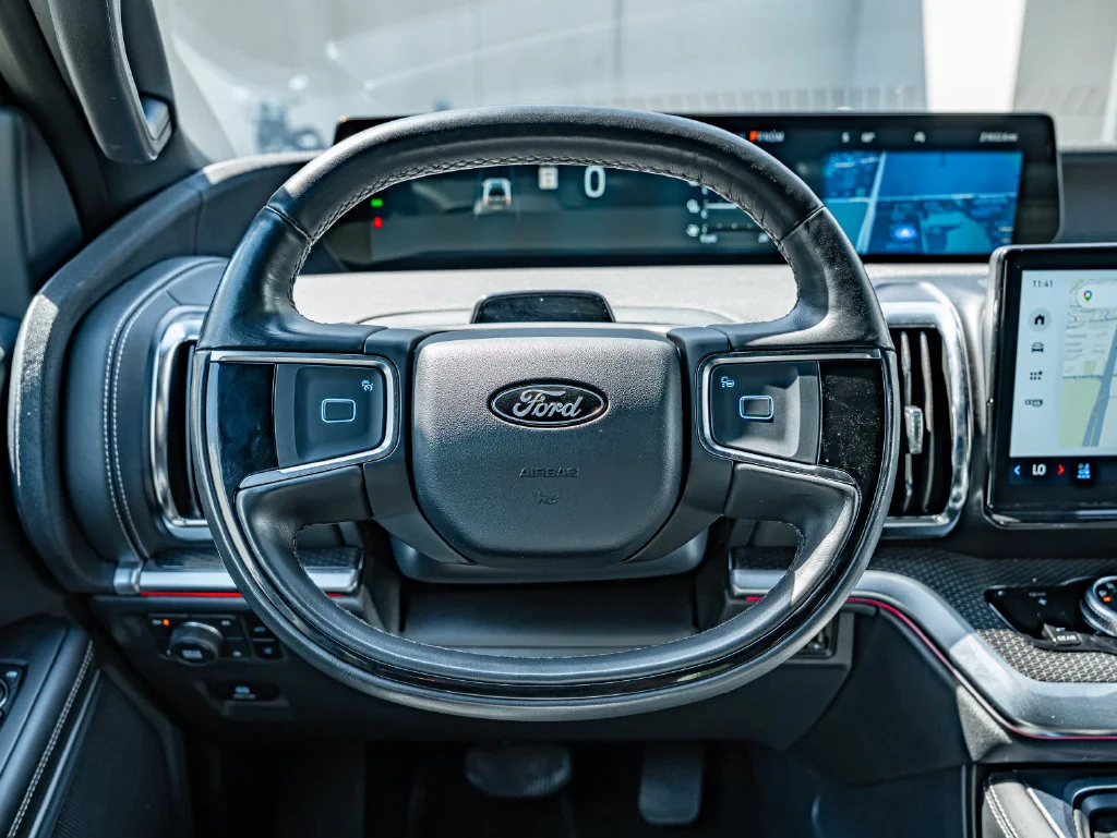 Used 2025 Black Ford Platinum image 16
