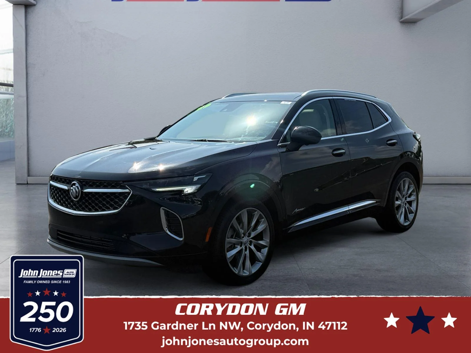 Used 2023 Ebony Twilight Metallic Buick Avenir image 1