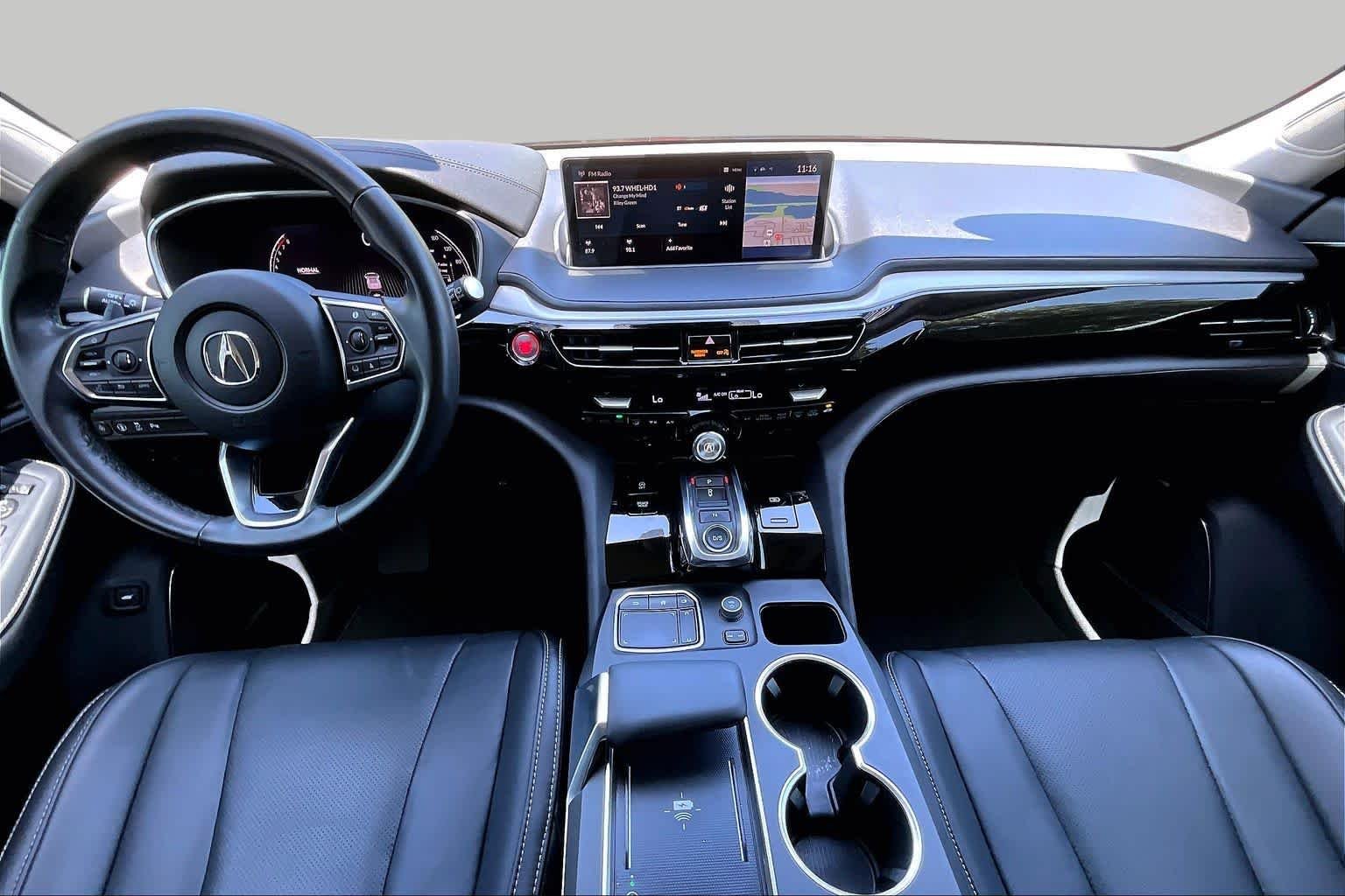 Used 2024 Liquid Carbon Metallic Acura w/Technology Package image 16