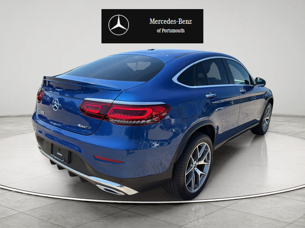 Used 2023 Blue Mercedes-Benz GLC 300 Coupe image 5