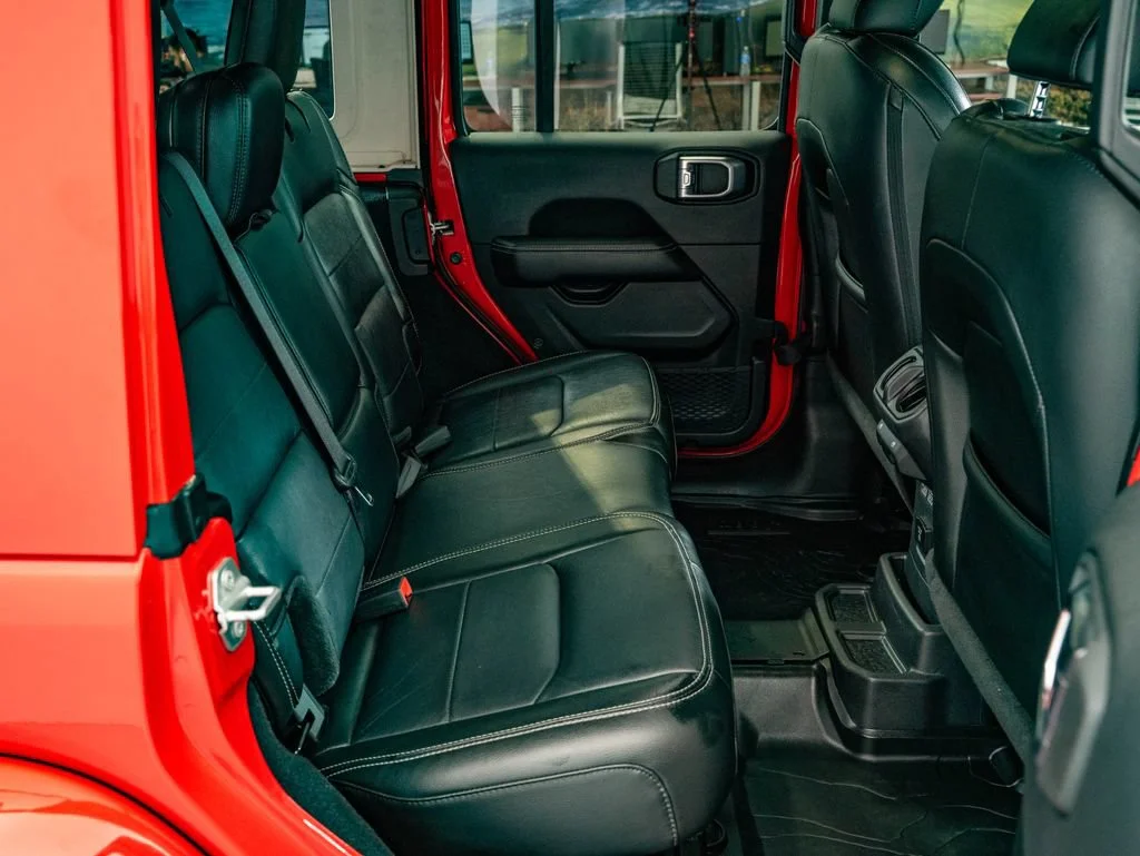 Used 2022 Firecracker Red Clearcoat Jeep Unlimited Sahara image 45