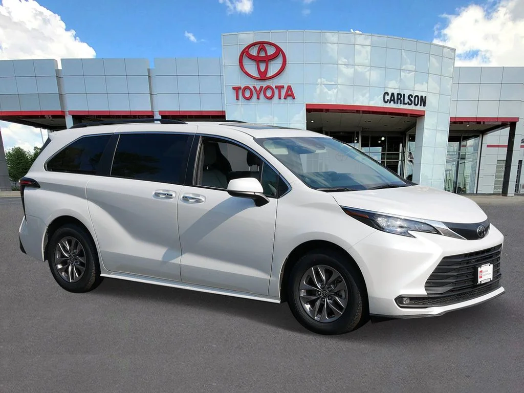 Certified 2026 Toyota Sienna XLE with VIN 5TDYRKEC3TS293174 for sale in Minneapolis, Minnesota