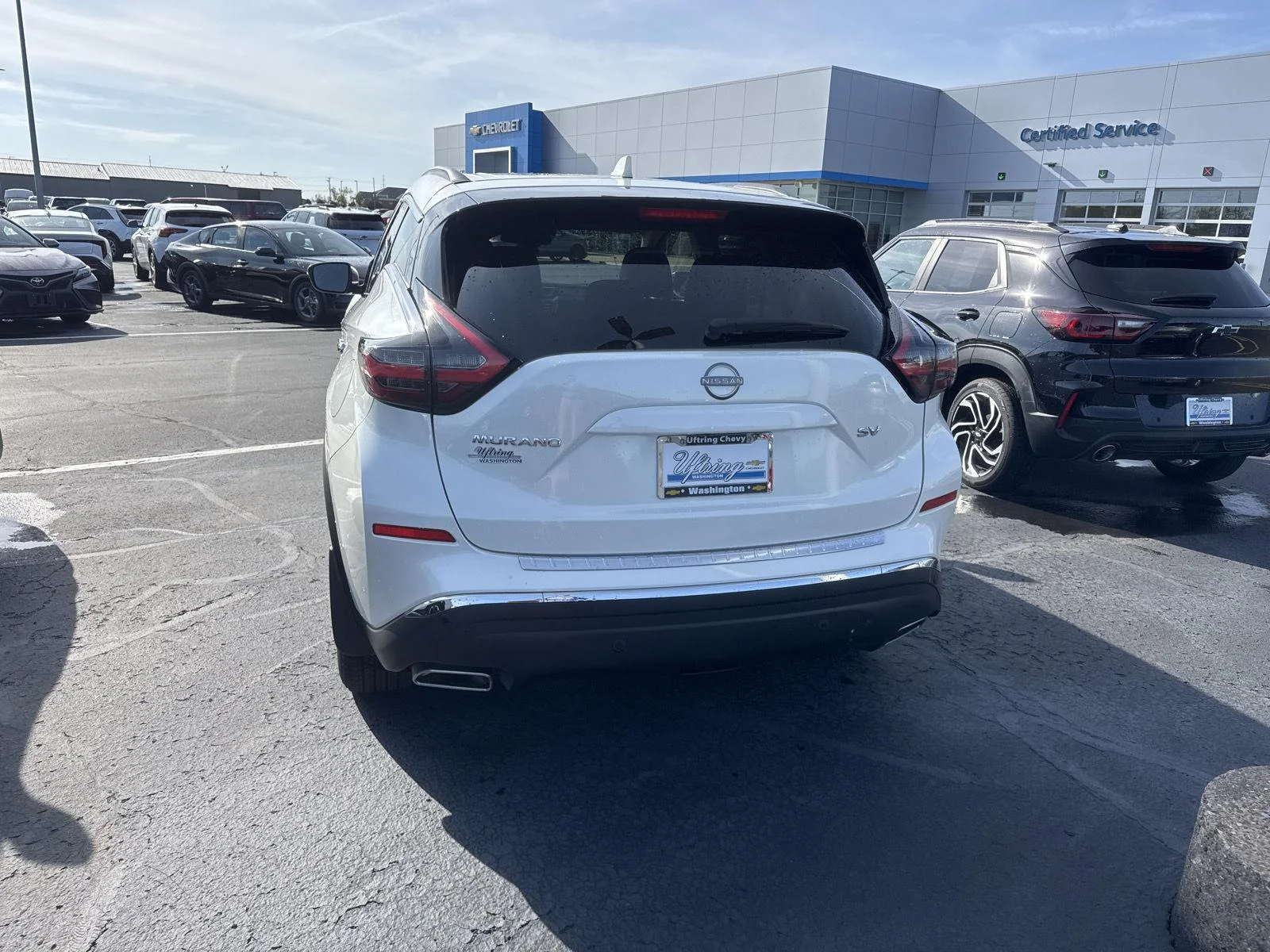 Used 2024 White Nissan SV FWD image 4