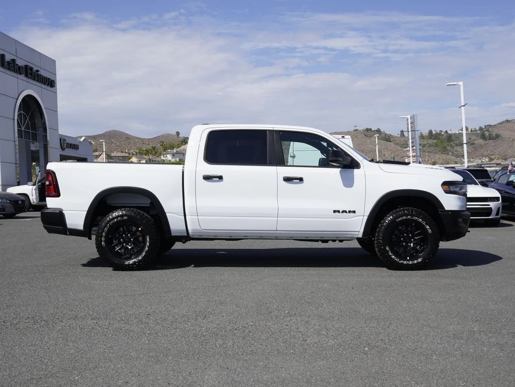 New 2026 Bright White Clear-Coat Exterior Paint RAM Rebel image 2