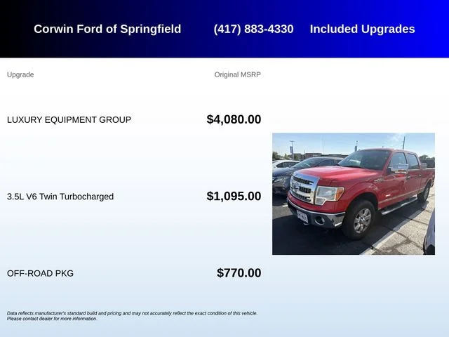Used 2013 Red Ford XLT image 5