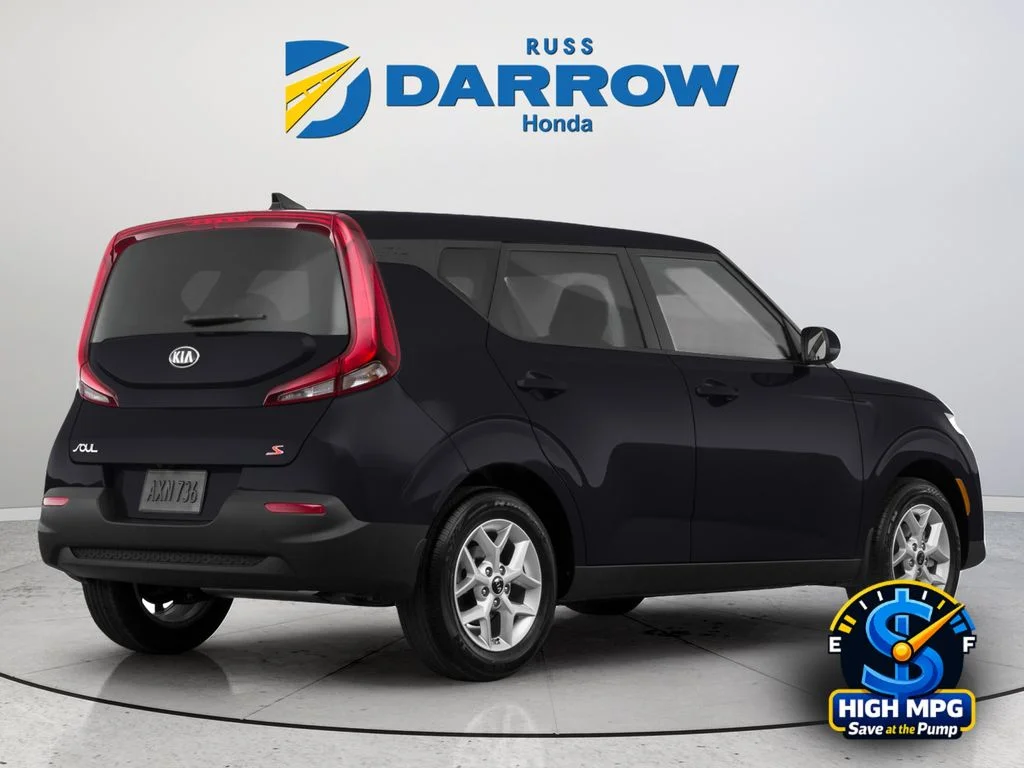 Used 2021 Black Kia EX image 3