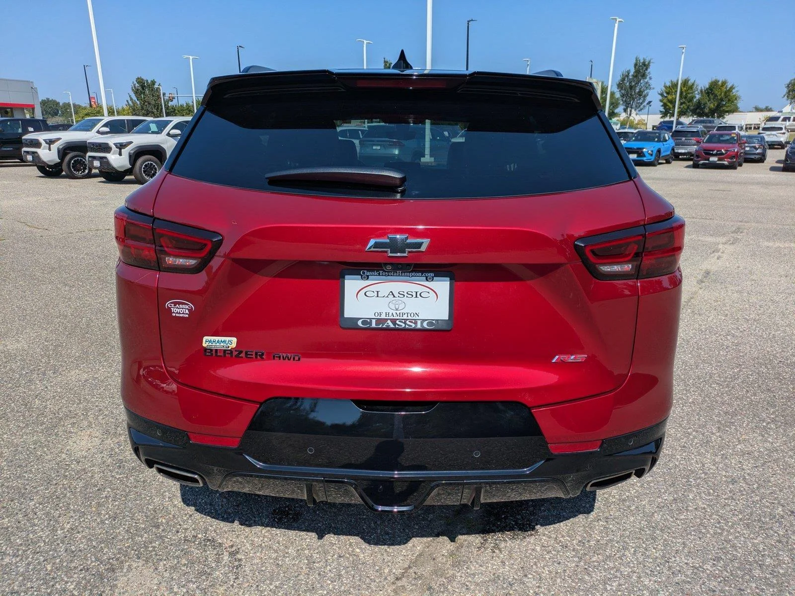 Used 2023 Radiant Red Tintcoat Chevrolet RS image 5