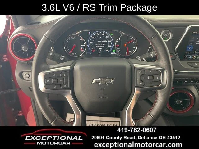 Used 2021 Red Chevrolet RS image 37