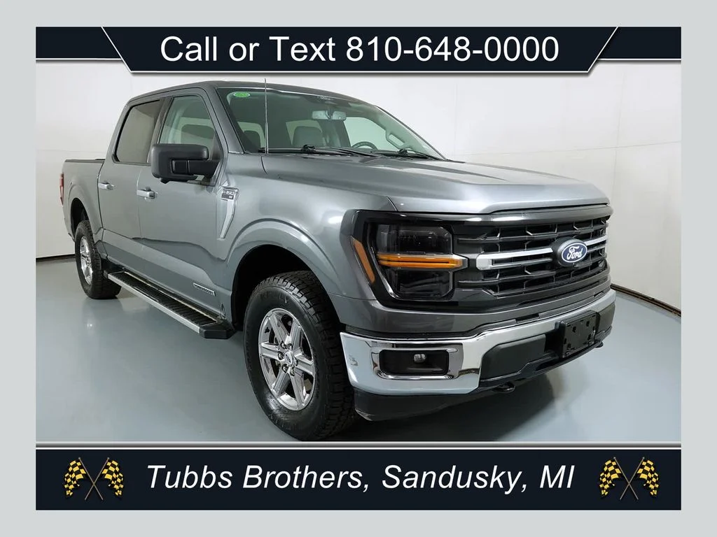 Used 2024 Gray Metallic Ford XLT image 1