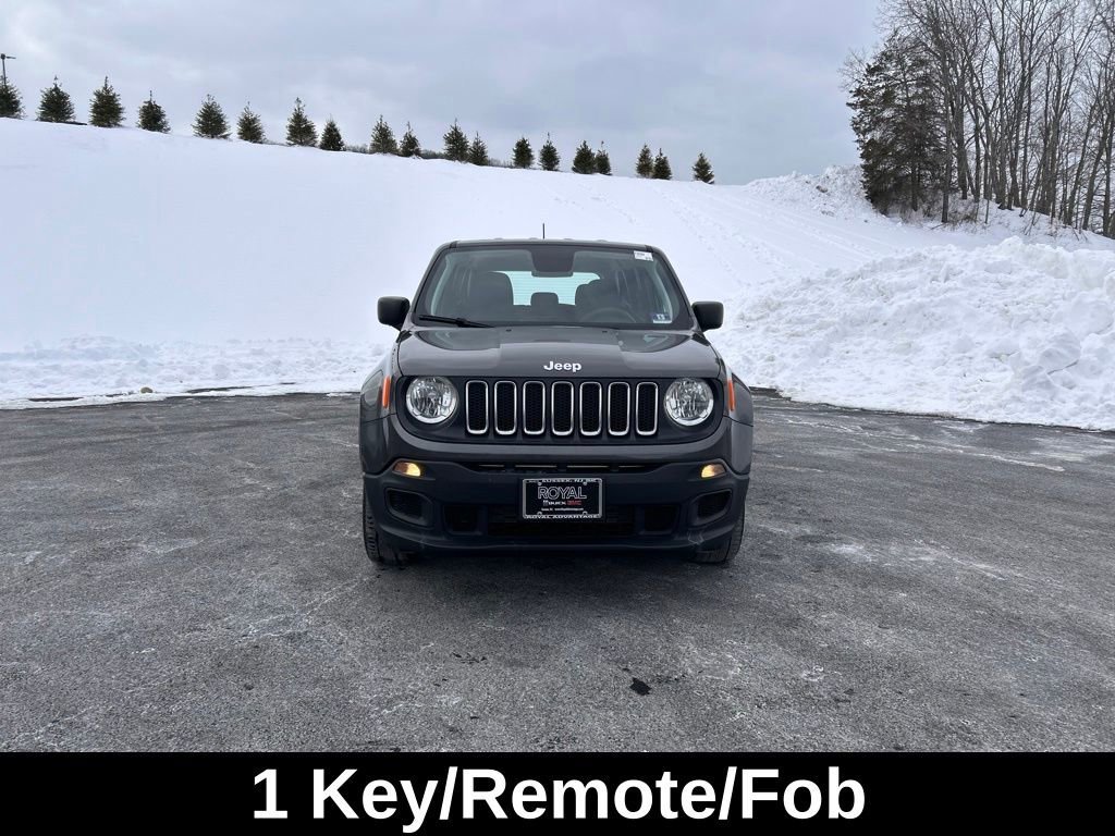 Used 2018 Jeep Renegade Sport with VIN ZACCJBAB2JPJ47662 for sale in Sussex, NJ