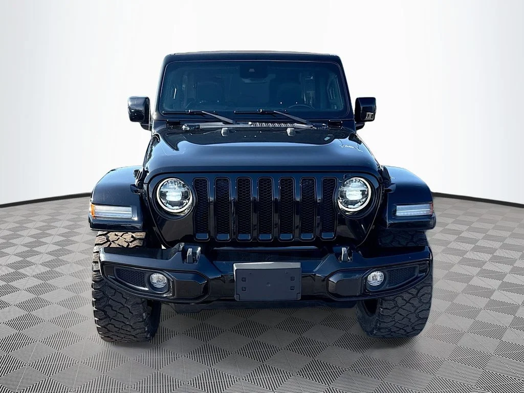 Used 2022 Black Jeep Unlimited Sahara High Altitude image 2