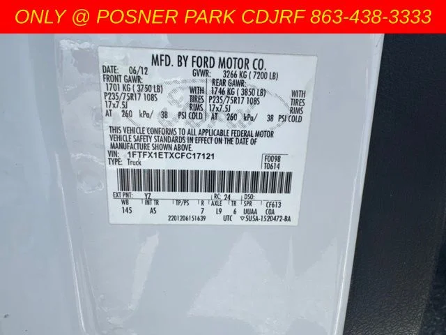 Used 2012 White Ford XL image 20