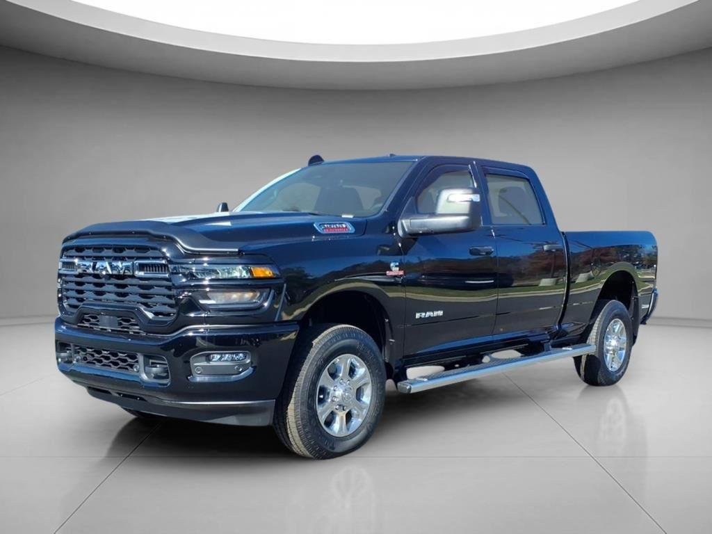 Used 2025 Diamond Black Crystal Pearlcoat Ram Big Horn image 1