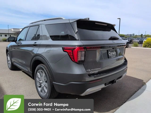 New 2026 Carbonized Gray Metallic Ford Platinum image 5
