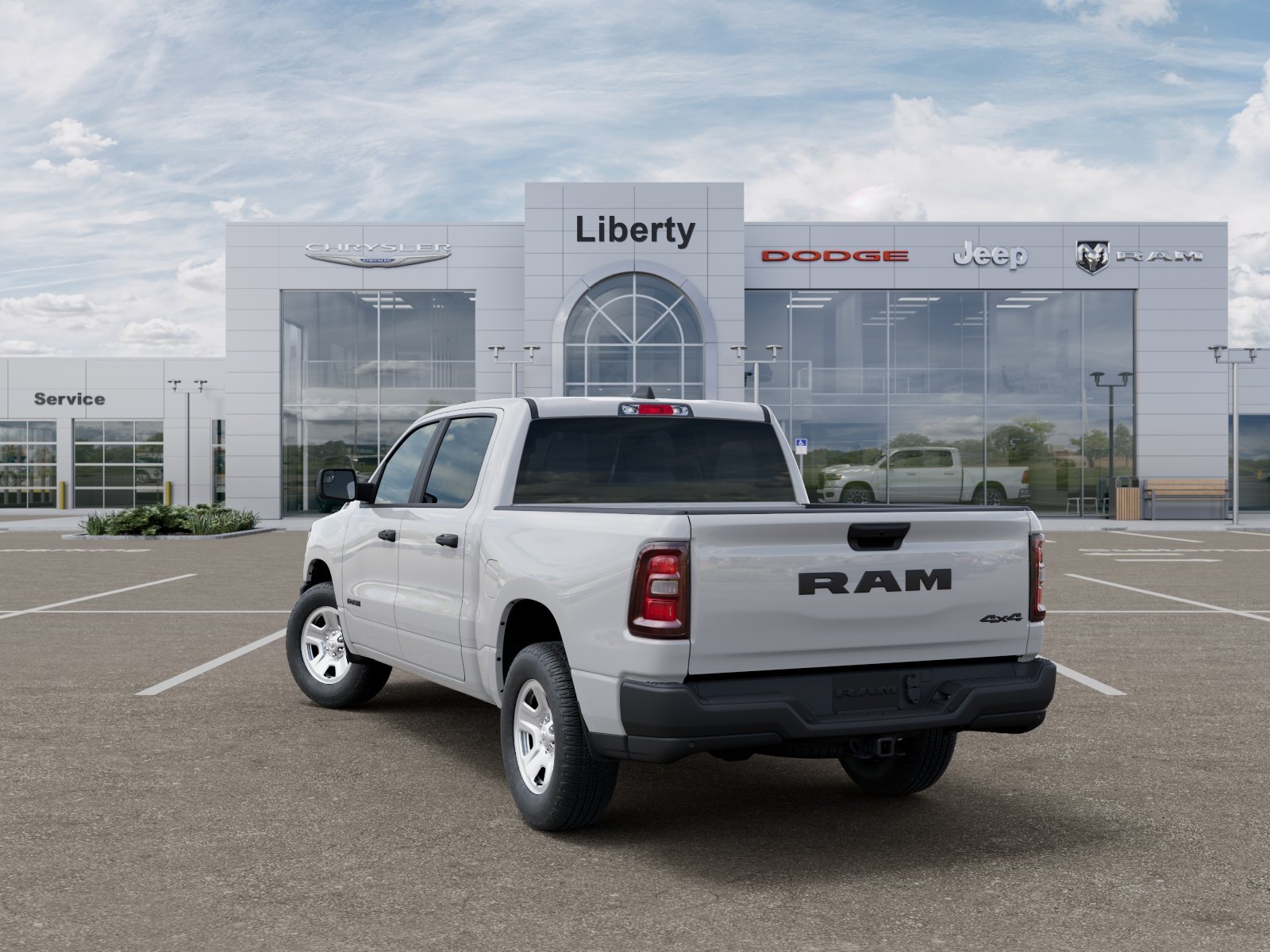 New 2026 Bright White Clearcoat RAM Tradesman image 32