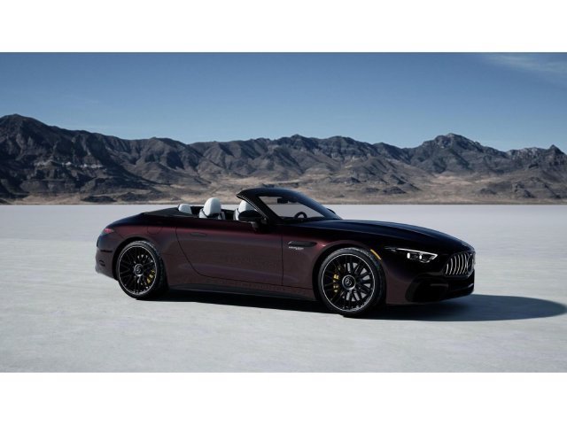 New 2027 MANUFAKTUR Rubellite Red Metallic Mercedes-Benz AMG® SL 55 Roadster image 14