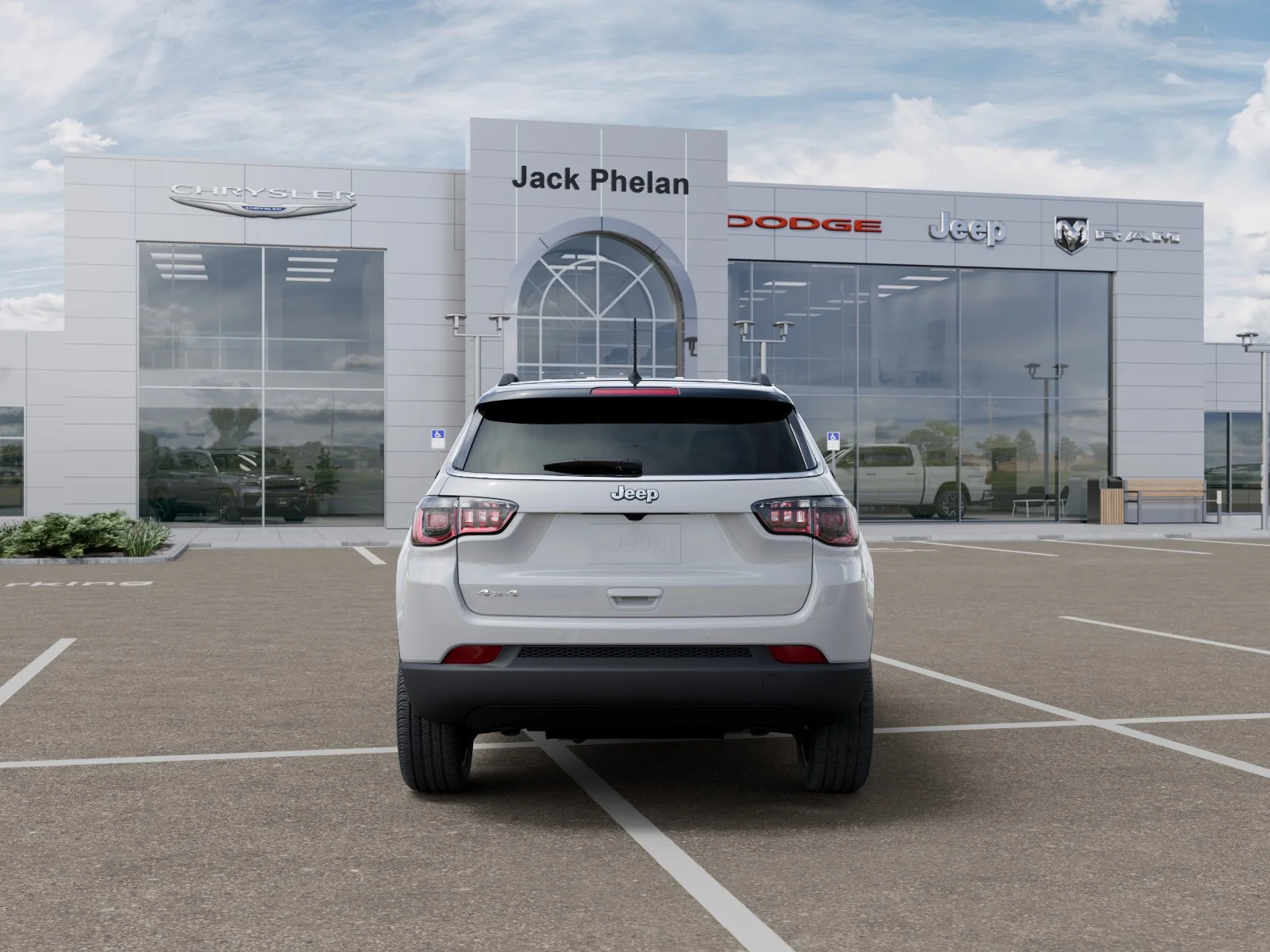 New 2026 Bright White Clear-Coat Exterior Paint Jeep Limited image 36