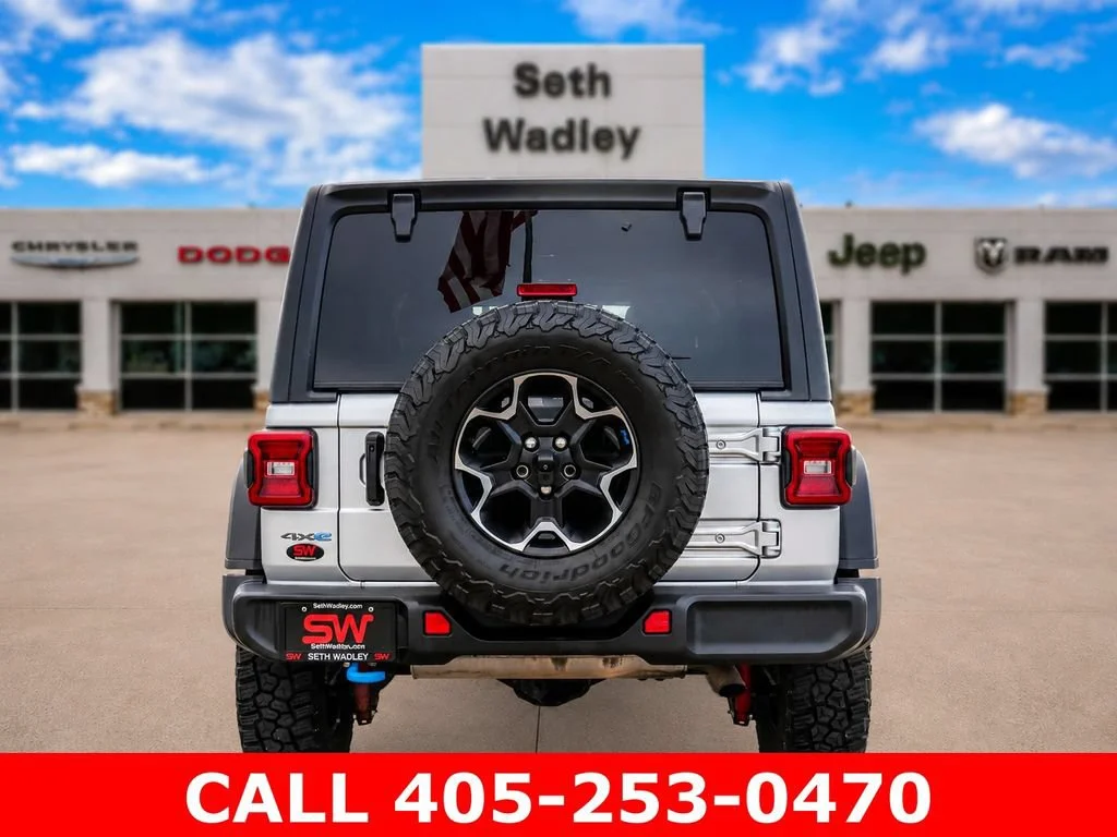 Used 2023 Silver Jeep Rubicon 4x4 image 6