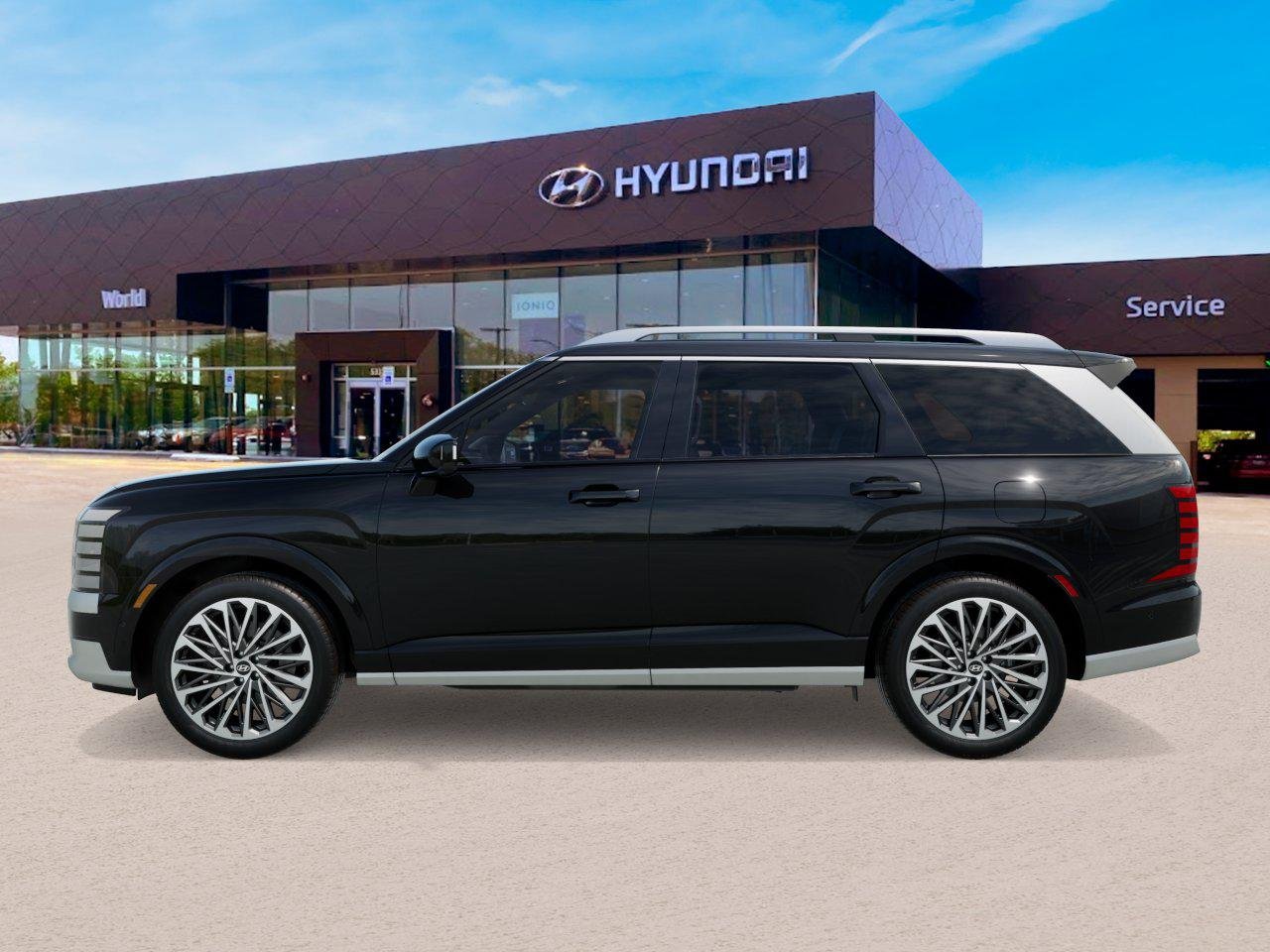 New 2026 Abyss Black Pearl Hyundai Calligraphy AWD image 3
