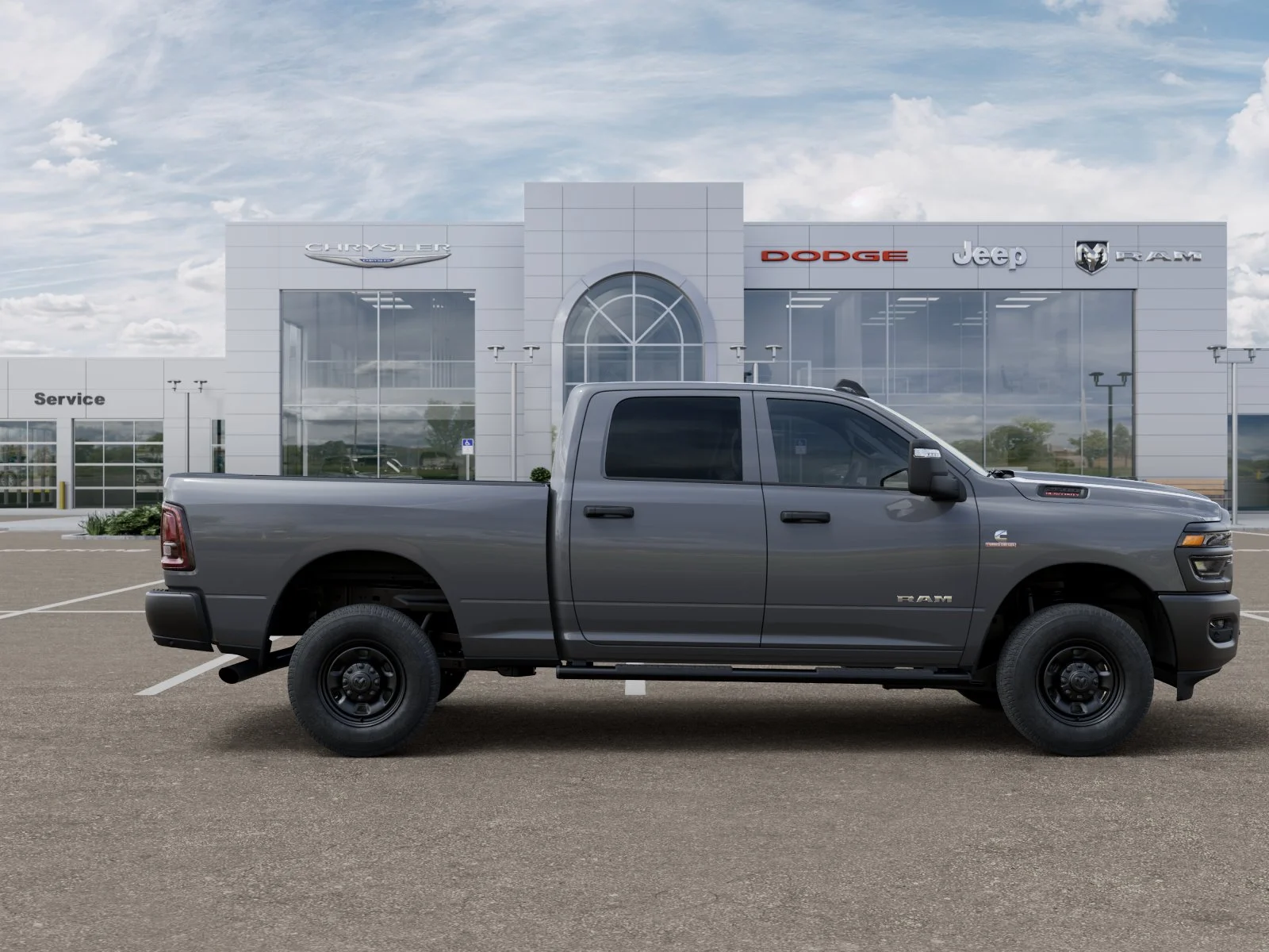 New 2026 Ceramic Gray Clearcoat RAM Tradesman image 44