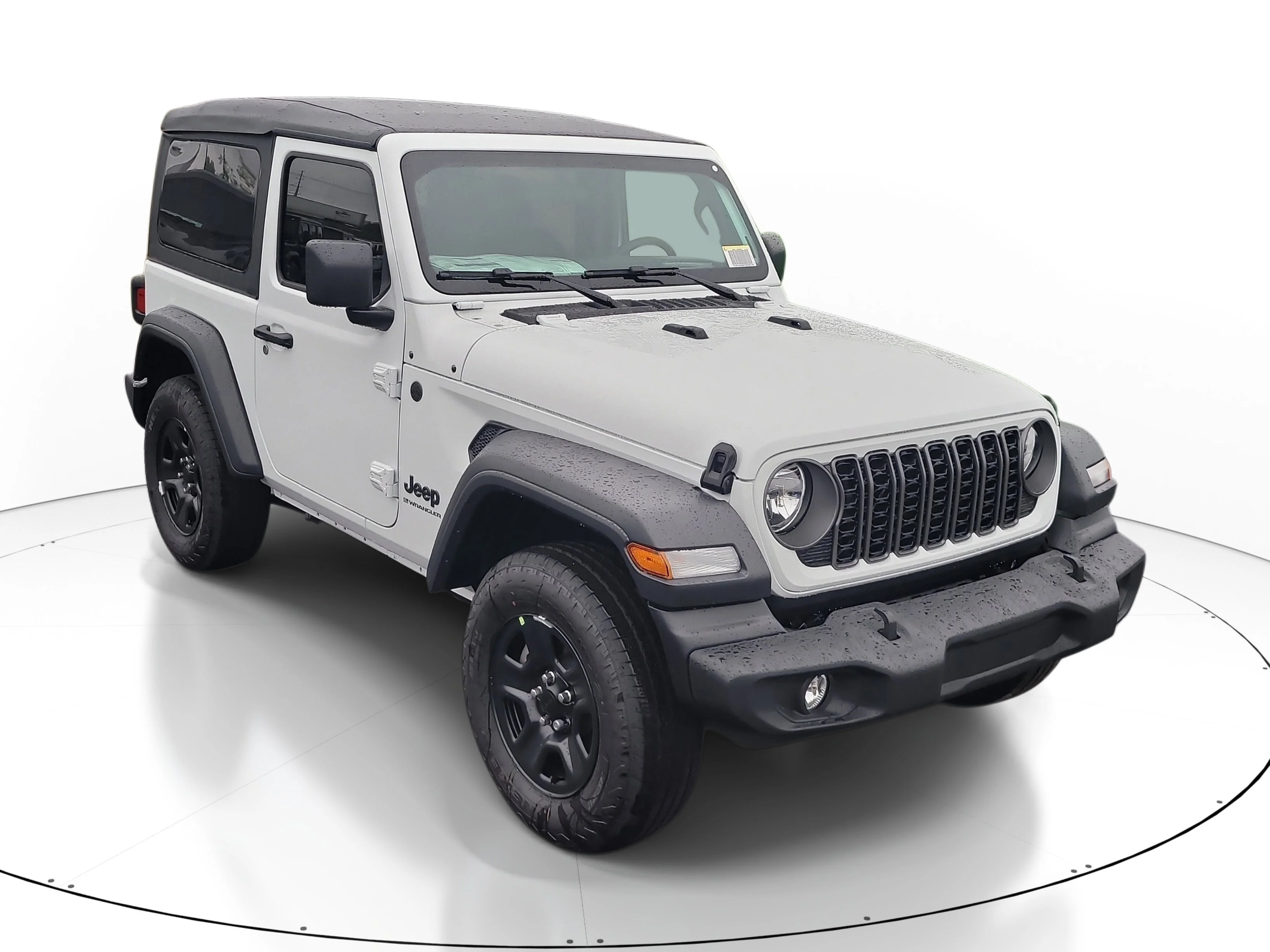 New 2026 Bright White Clearcoat Jeep Sport image 2