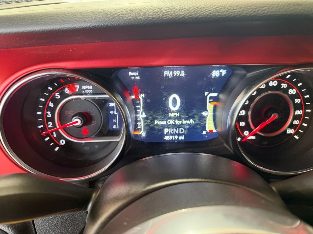 Used 2021 Yellow Jeep Unlimited Rubicon image 13