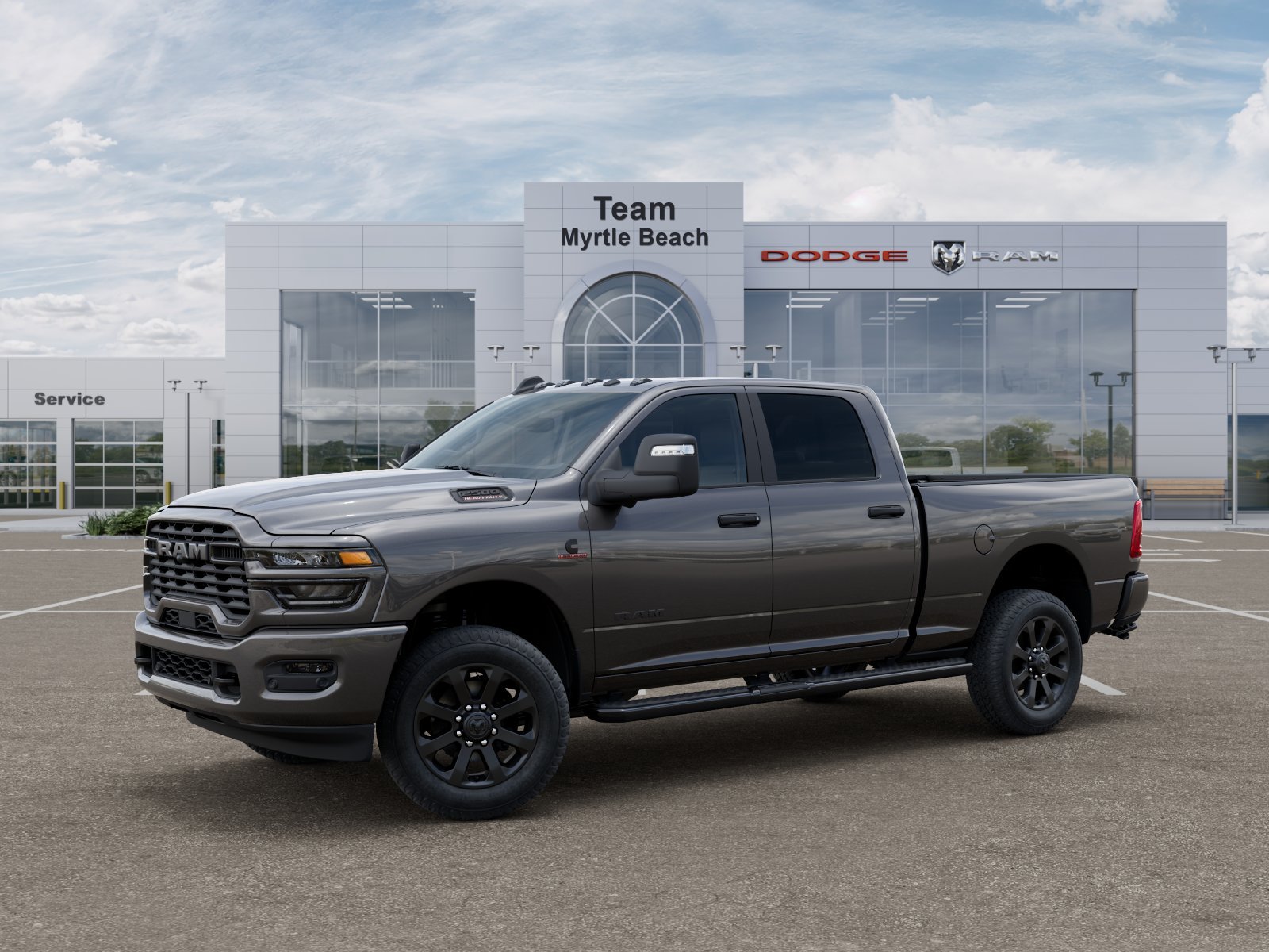 New 2026 Granite Crystal Metallic Clear-Coat Exterior Paint RAM Big Horn image 29
