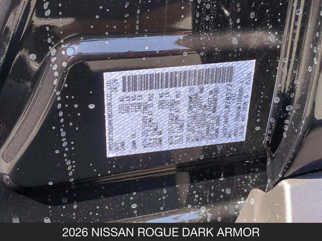 New 2026 Black Nissan Dark Armor image 27