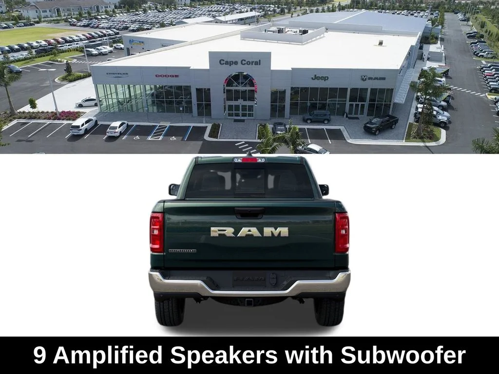 New 2026 Serrano-Green Metallic Exterior Paint RAM Big Horn/Lone Star image 8