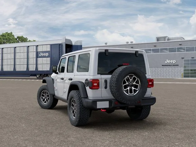 New 2026 Bright White Clear-Coat Exterior Paint Jeep Rubicon image 4