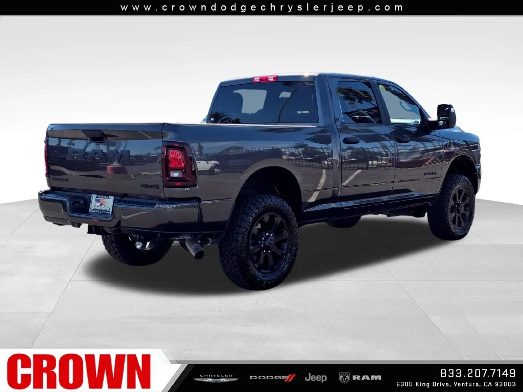 New 2026 Granite Crystal Metallic Clear-Coat Exterior Paint RAM Big Horn image 5