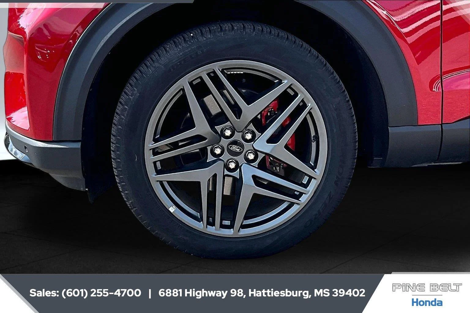 Used 2025 Rapid Red Metallic Tinted Clearcoat Ford ST-Line image 7