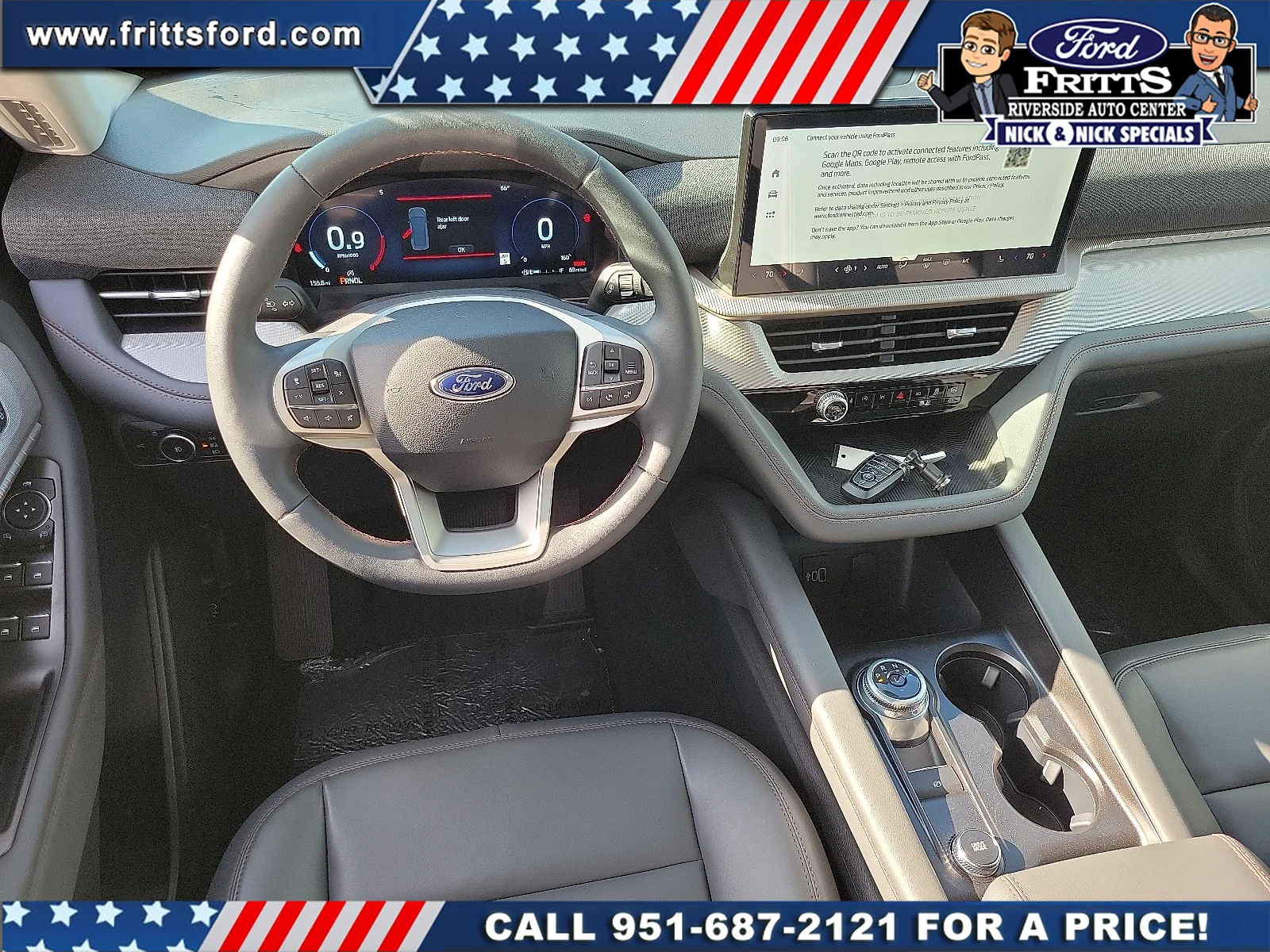 New 2026 Carbonized Gray Metallic Ford Active image 4