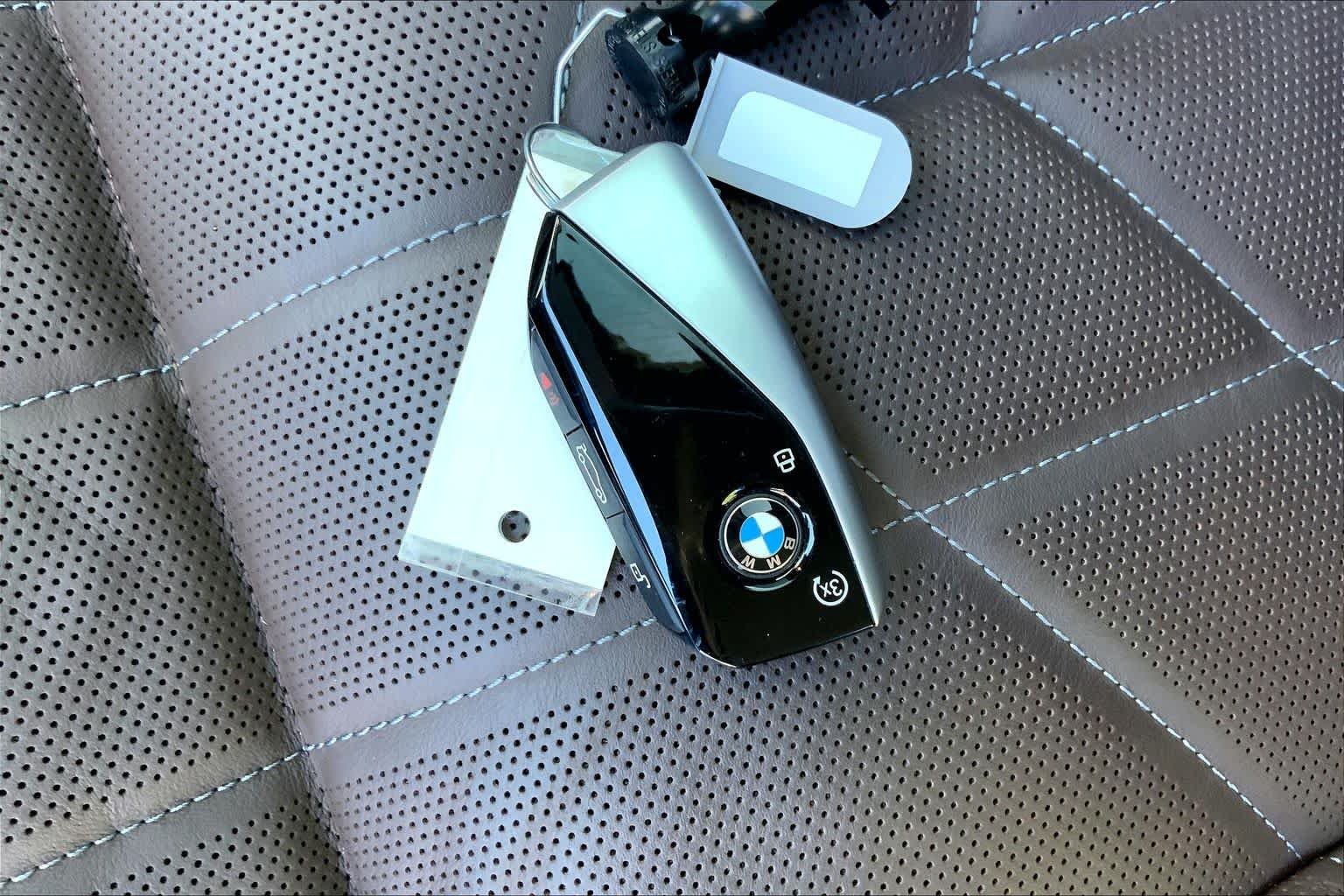 Certified Used 2023 Carbon Black Metallic BMW 740i image 14