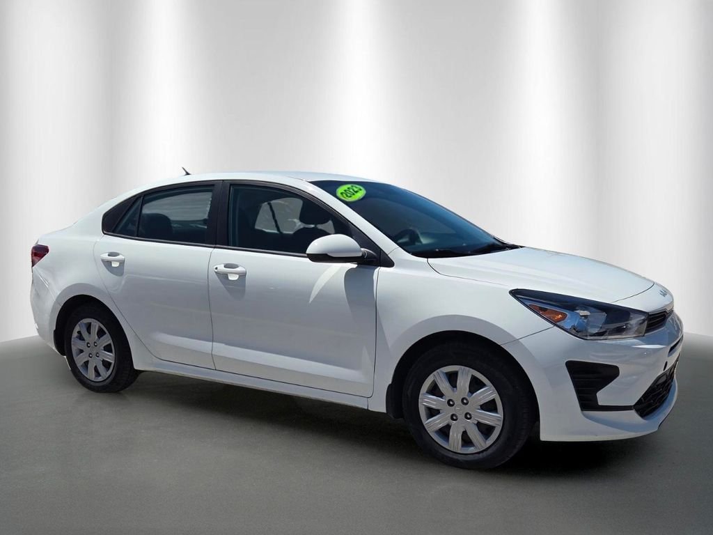 Used 2023 White Kia LX image 2