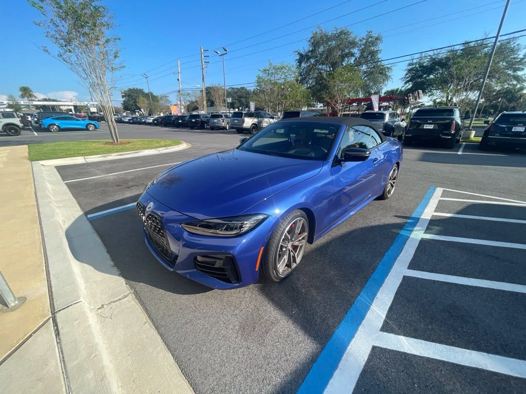 Used 2023 Blue BMW M440i image 1