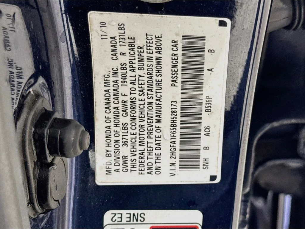 Used 2011 Blue Honda LX-S image 35